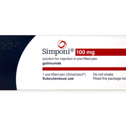 Simponi 100mg Front