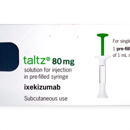 TALTZ® 80 MG Pre-filled Syringe Front
